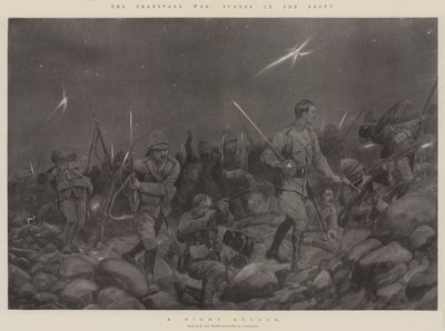 Wojna Transwalu, sceny na froncie autorstwa Richard Caton Woodville junior